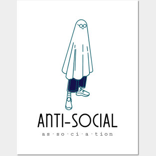 Anti Social |Association Posters and Art